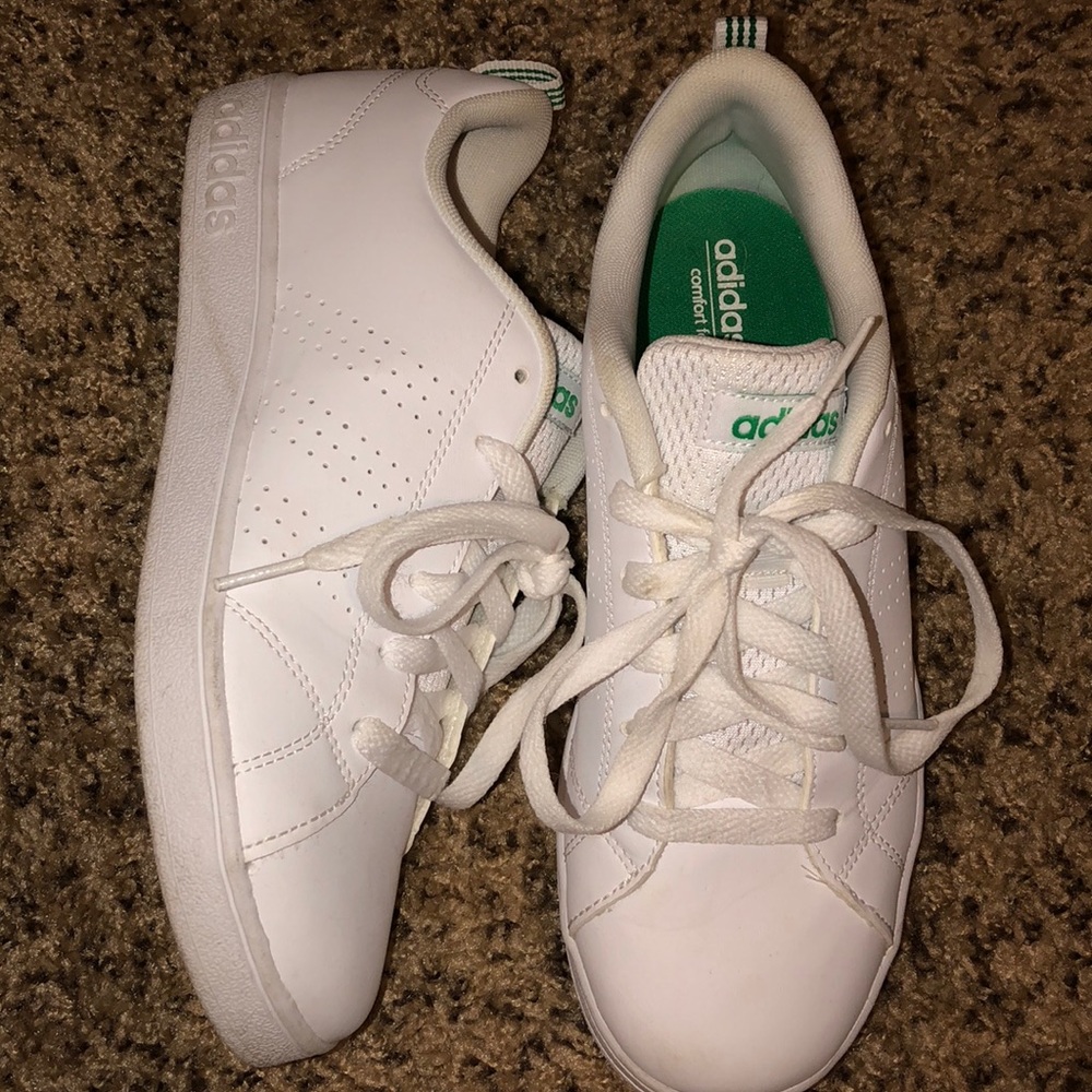 All White Classic Adidas